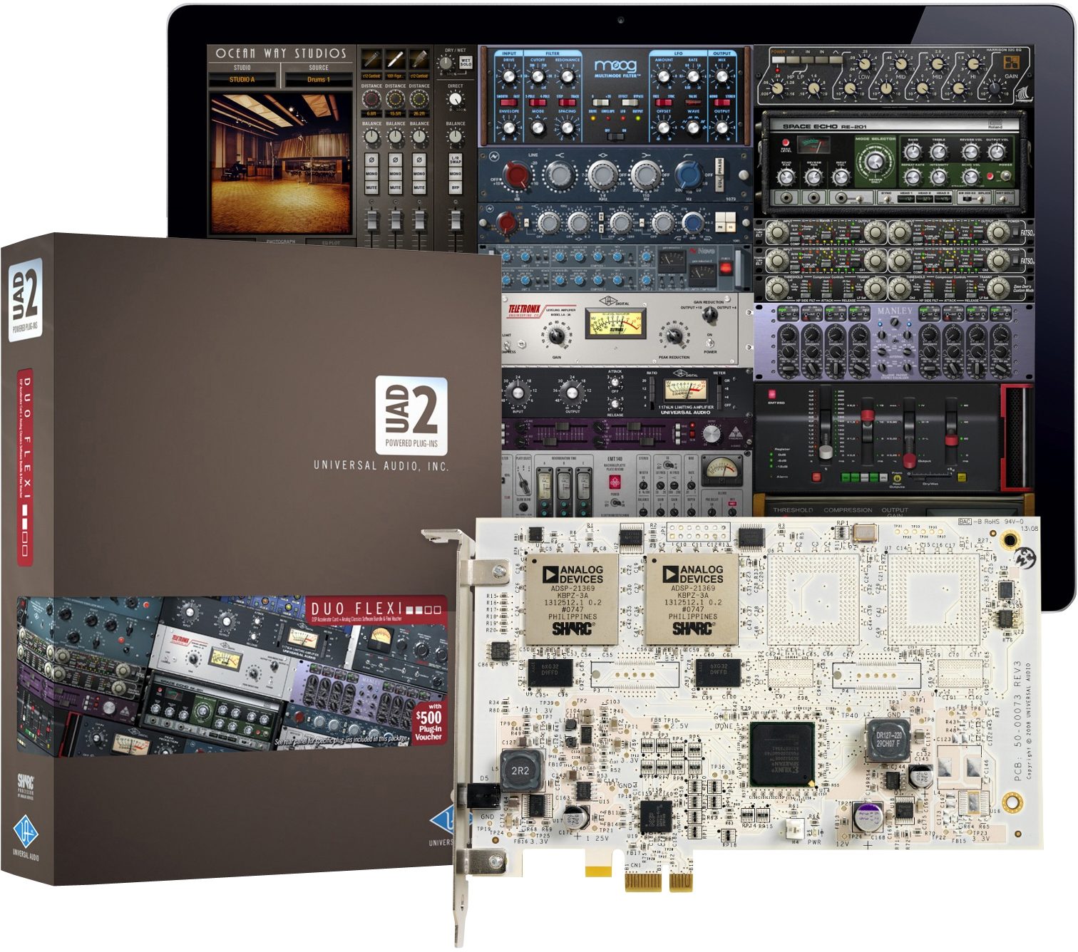 Universal Audio UAD2 Duo Flexi DSP Accelerator Card (Macintosh and Windows), Main