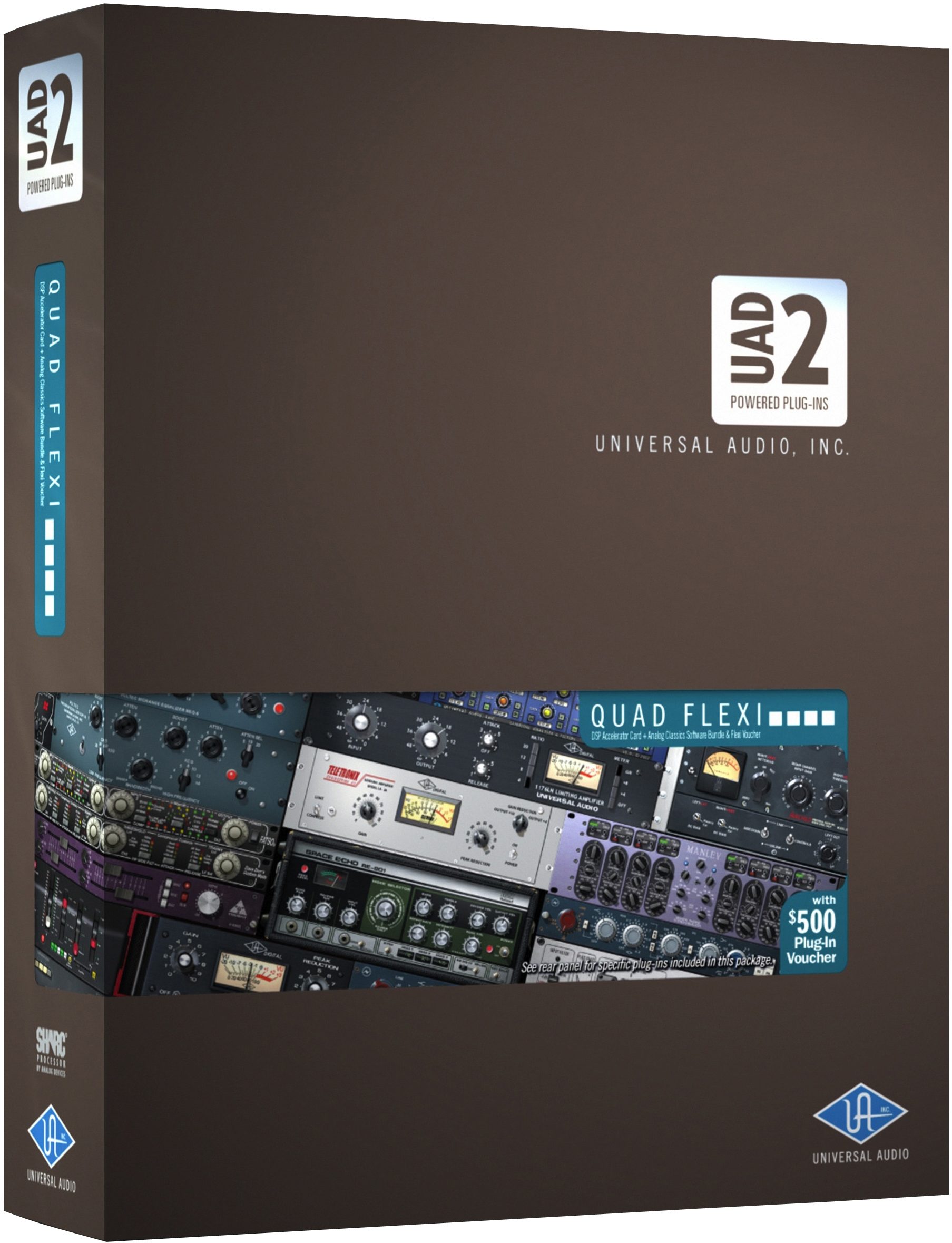 Universal Audio UAD2 Quad Flexi DSP Accelerator Card (Macintosh and Windows), Box