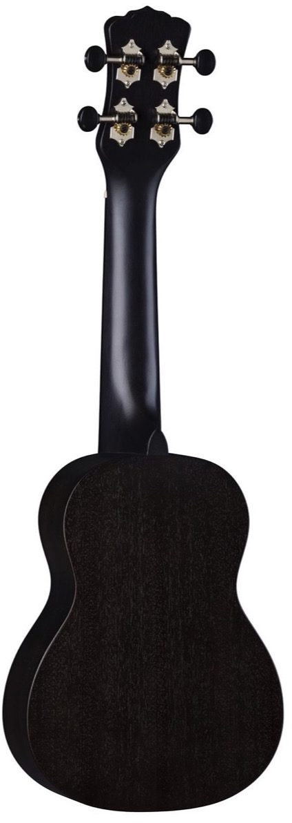 Luna Vintage Mahogany Soprano Ukulele, Back