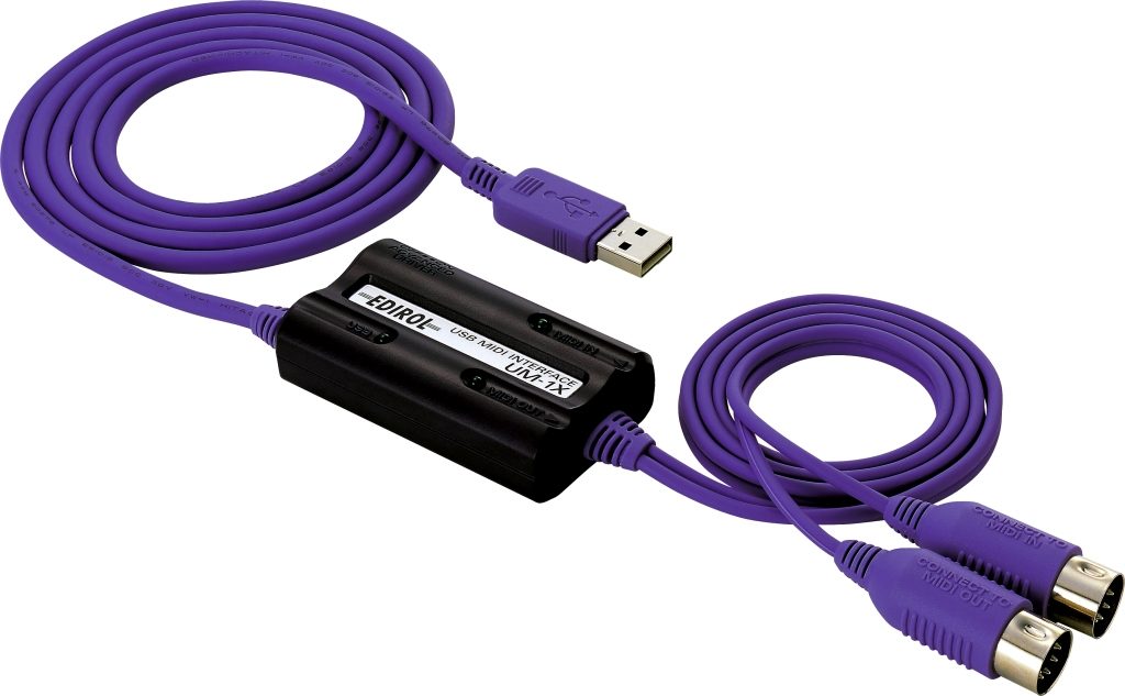 Edirol UM1X 1 In 1 Out Male USB MIDI Interface, Main