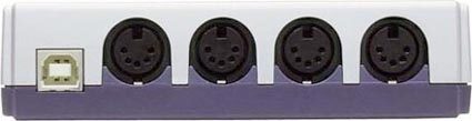 Edirol UM2C 2 In/2 Out USB MIDI Interface, Rear View