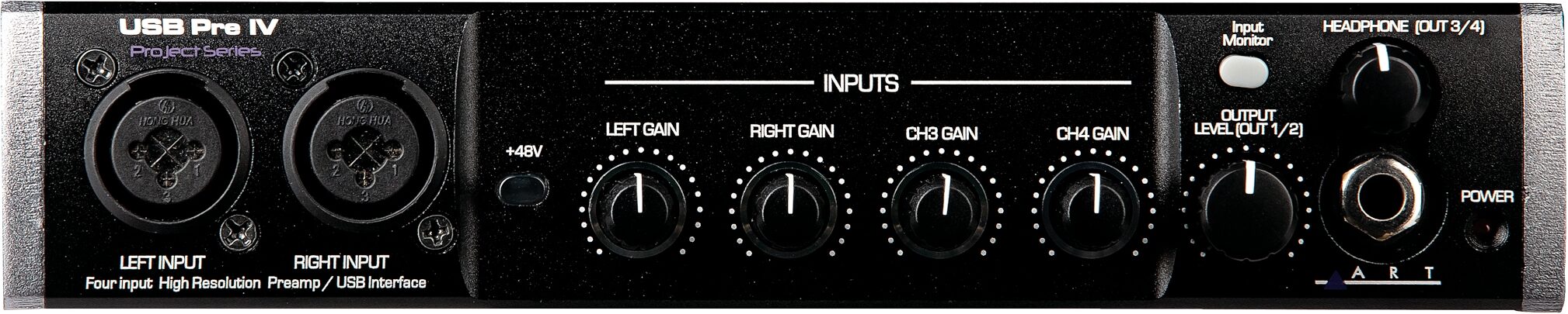 ART USB Pre IV 4x4 USB Audio Interface, Main