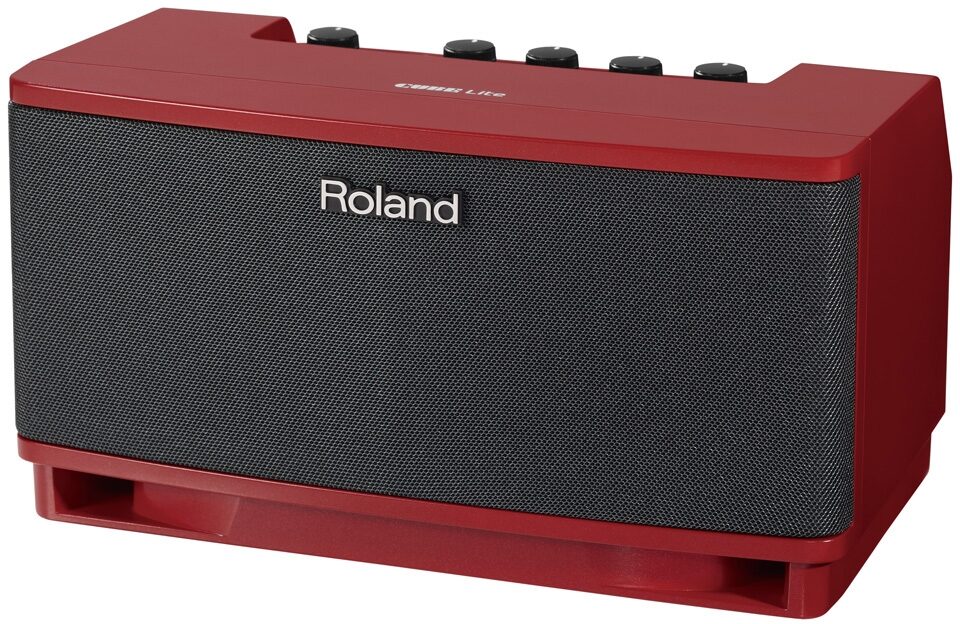 Roland CUBE Lite Guitar Amplifier with iOS Interface (10 Watts), Red
