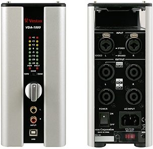Vestax VDA1000 Portable Digital Power Amplifier (1000 Watts), Main