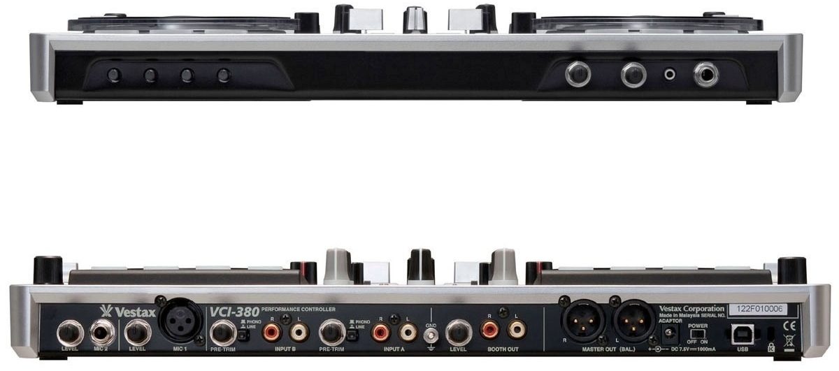 Vestax VCI-380 USB MIDI DJ Controller | zZounds