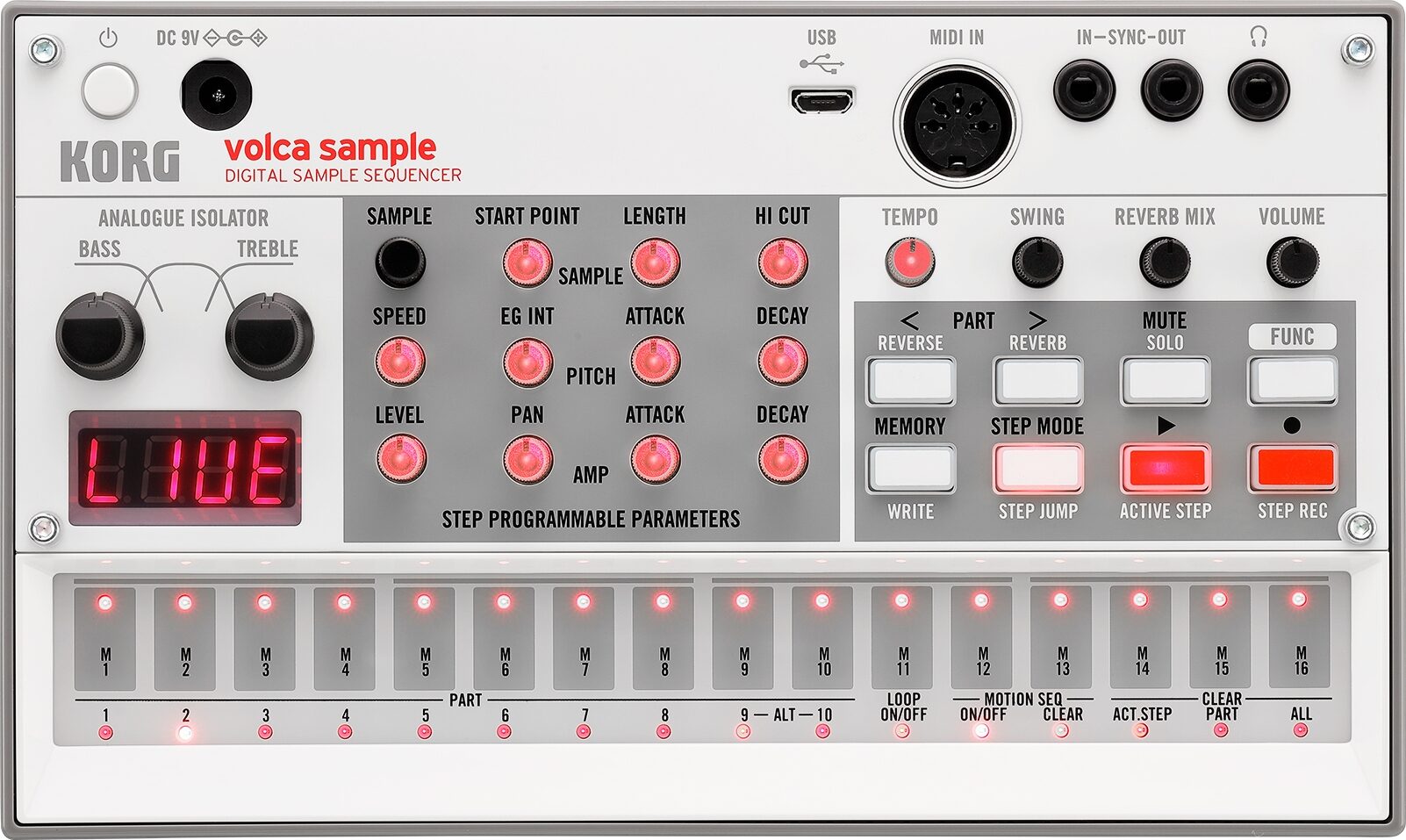 Korg Volca Sample 2 Digital Sample Sequencer | zZounds