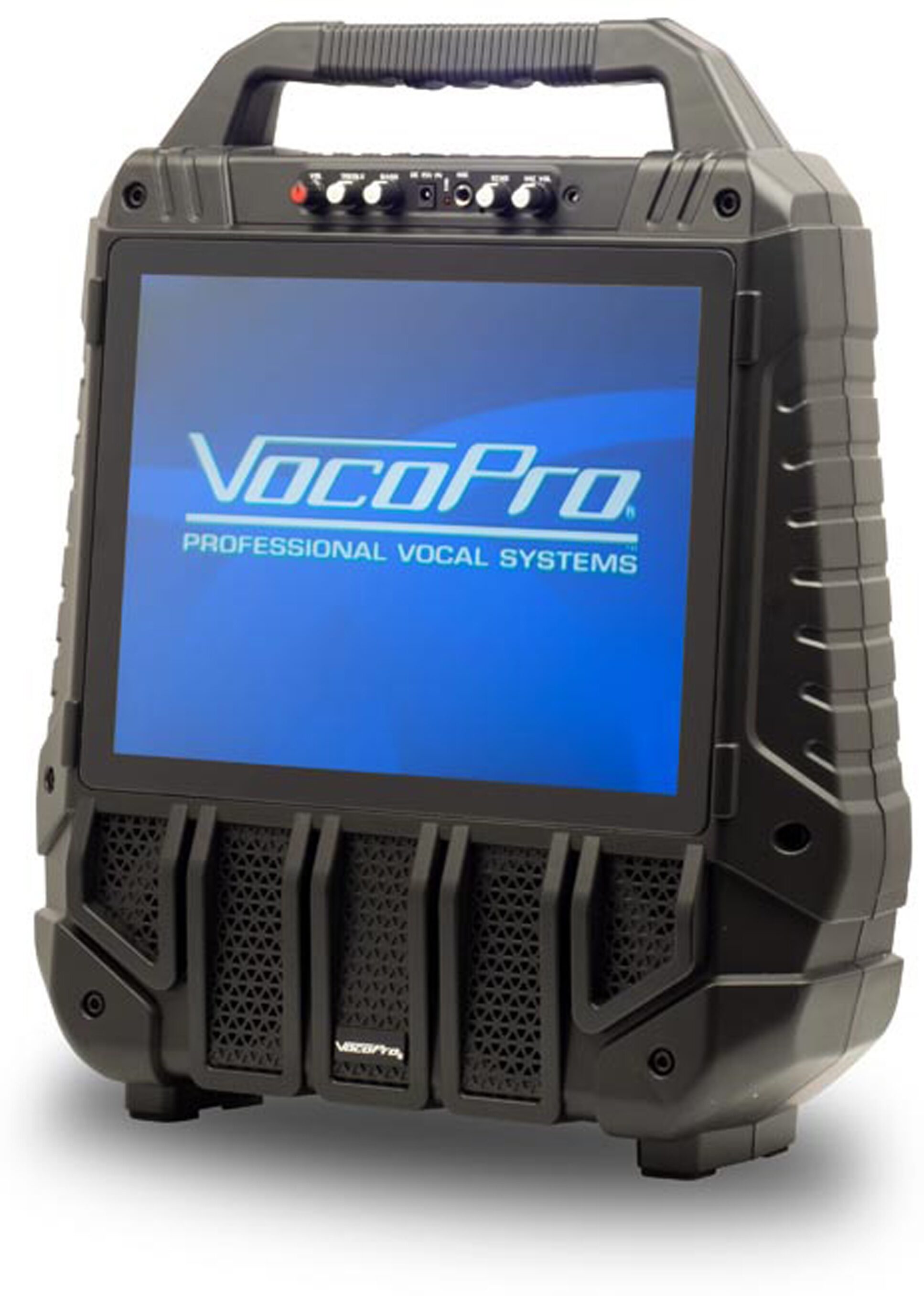 VocoPro WiFi-Oke Rechargeable Karaoke Machine, Action Position Back