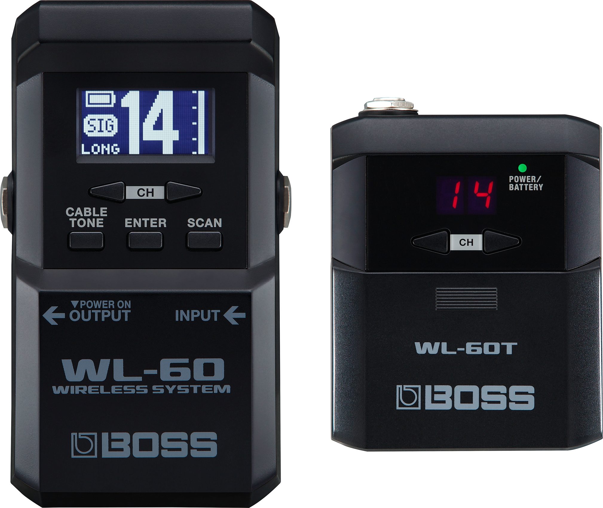 Boss WL-60T Wireless Transmitter, Action Position Front