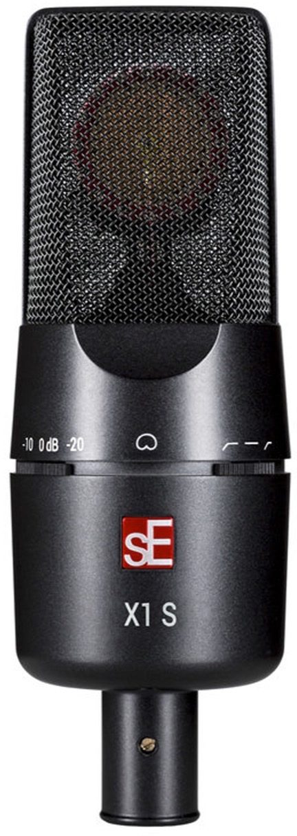 SE Electronics X1 S Large-Diaphragm Condenser Microphone, Front