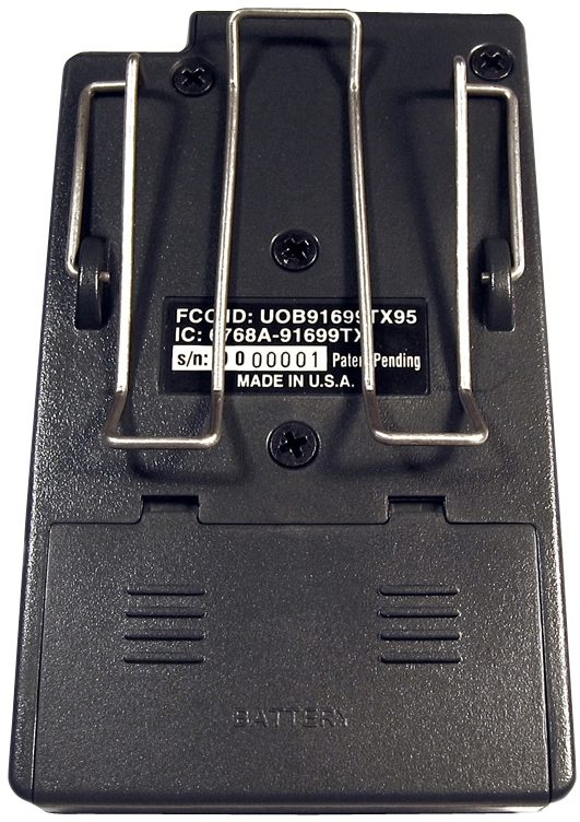 Line 6 X2 XDR95 24-Bit Digital Rackmount Wireless Instrument System, XDT4 Transmitter Back