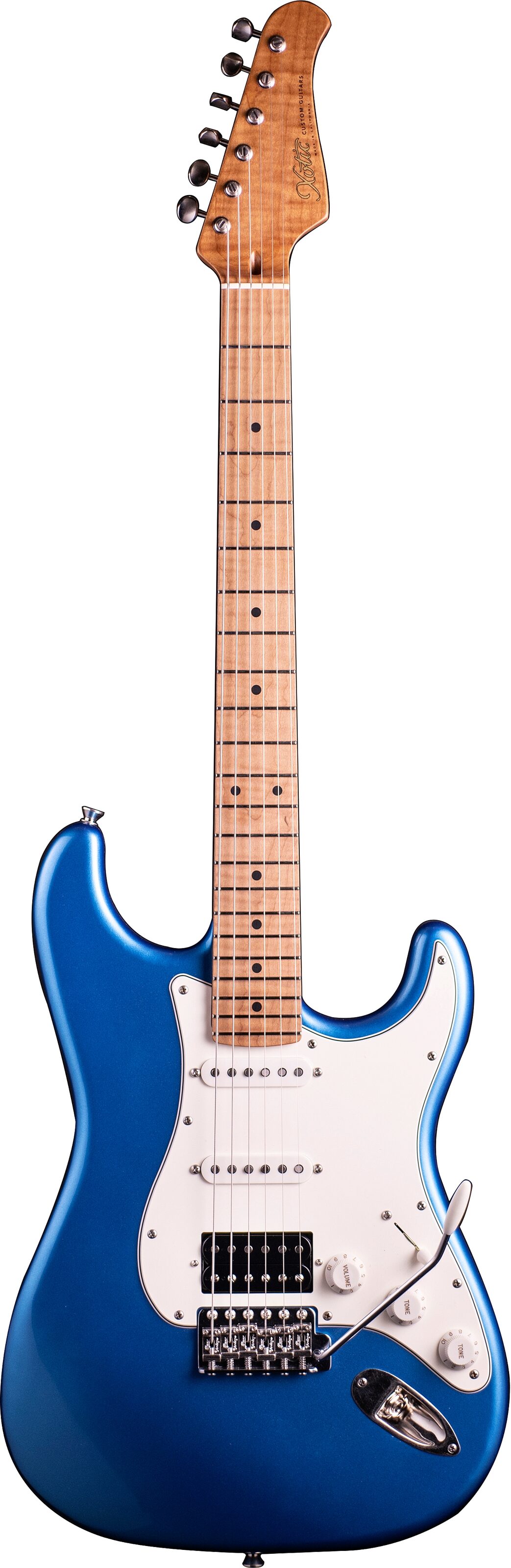Xotic California Classic XSCPRO-2 Electric Guitar (with Case), Action Position Back