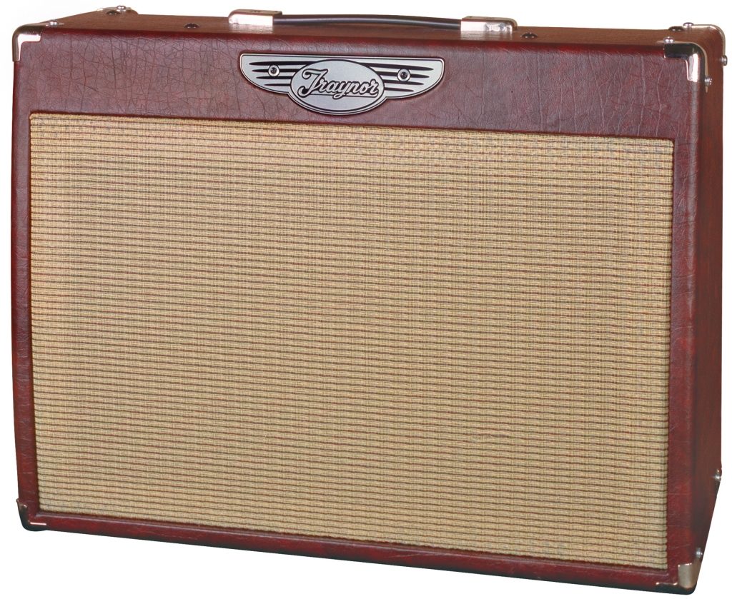 Traynor Custom Valve 40 Tube Guitar Amplifier (40 Watts, 1x12 in.), Wine Red Front