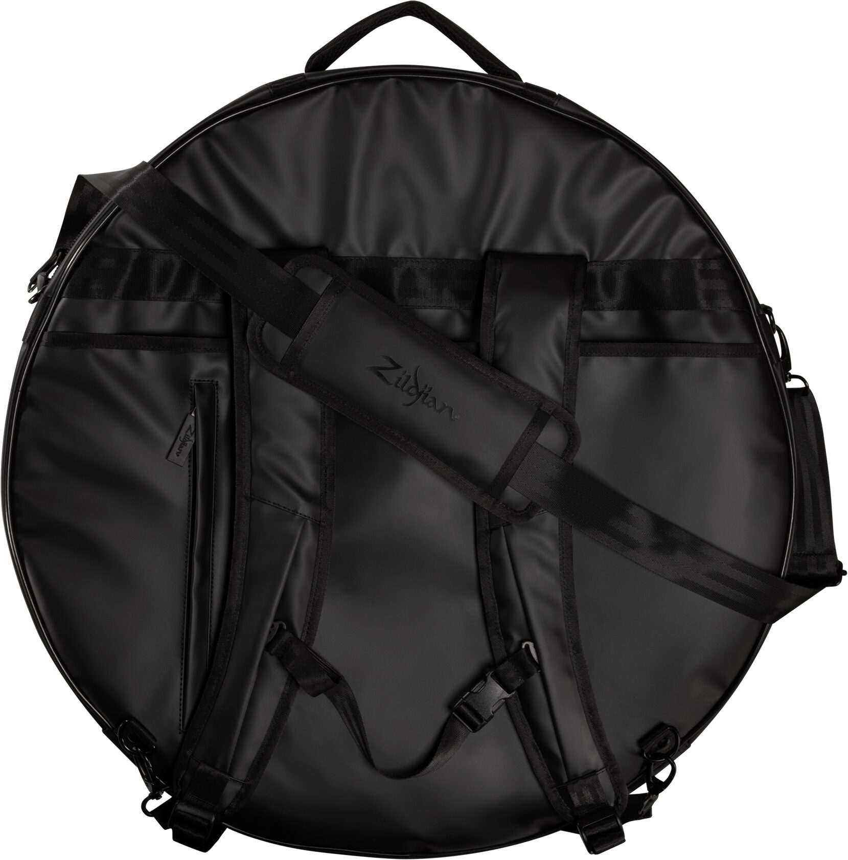 Zildjian Gigging Backpack Cymbal Bag, Black, 22 inch, Action Position Back