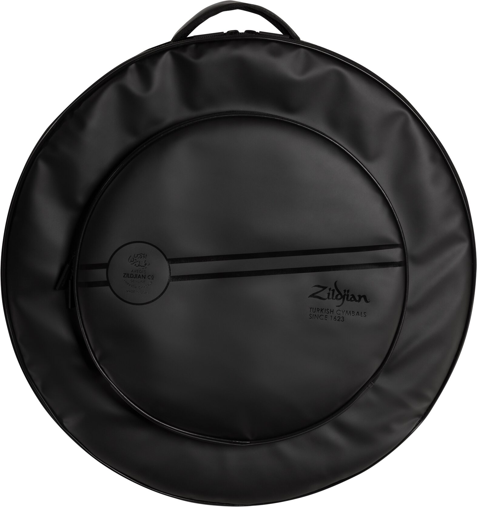 Zildjian Gigging Backpack Cymbal Bag, Black, 22 inch, Action Position Back