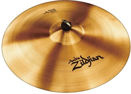 Zildjian A 21 Inch Rock Ride Cymbal with Traditional Finish