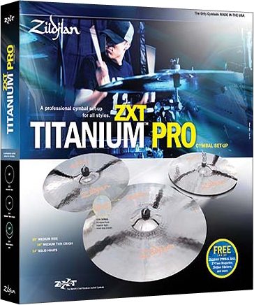 Zildjian ZXT Titanium Pro Cymbal Package | zZounds