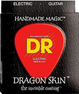 DR Strings Dragon Skin K3 Coated Electric Guitar Strings