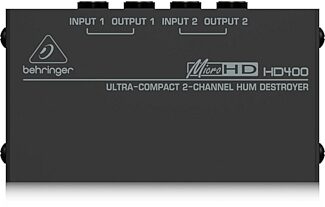 Behringer MicroHD HD400 2-Channel Hum Destroyer