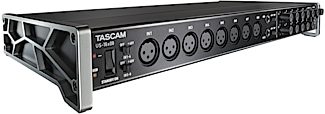 Tascam US-16x08 Rackmount USB Audio/MIDI Interface for Recording, Drum  Recording, 8 XLR/8 1/4 Inputs, 8 Outputs, Control Software,Black