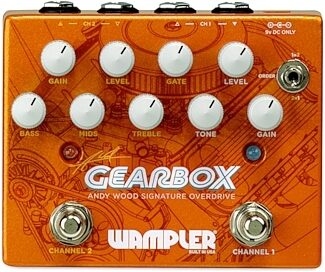Wampler Andy Wood Gearbox Dual Overdrive Pedal