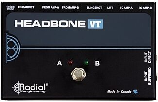Radial Tonebone Headbone VT Amplifier Head Switcher