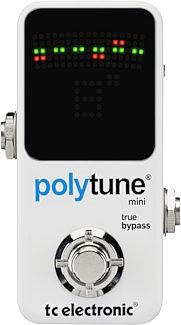 TC Electronic PolyTune Mini Guitar and Bass Tuner Pedal