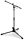 On-Stage MS7411B Short Tripod Boom Microphone Stand -  Black