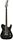 Michael Kelly '54 Open Pore Electric Guitar, Ebony Fingerboard -  Black