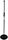 Shure by Gator Round Base Mic Stand -  10 inch base, RBMICSTAND10
