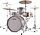 Ludwig Classic Maple FAB 3 Drum Shell Kit, 3-Piece -  Silver Sparkle