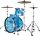 Ludwig Vistalite FAB 3-Piece Drum Shell Kit -  Blue