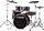 Yamaha SBP0F50 Stage Custom Drum Shell Kit, 5-Piece -  Cranberry Red