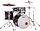 Pearl DM925S Decade Maple Drum Shell Kit, 5-Piece -  Satin Black Burst