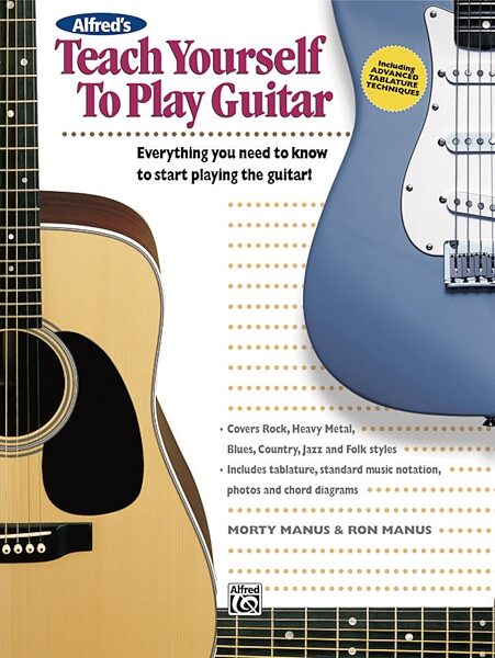 Alfred's Teach Yourself to Play Guitar Book and DVD, Main