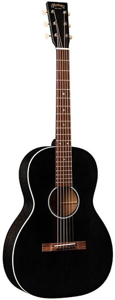 Martin 00-17S Acoustic Guitar (with Case), Black Smoke