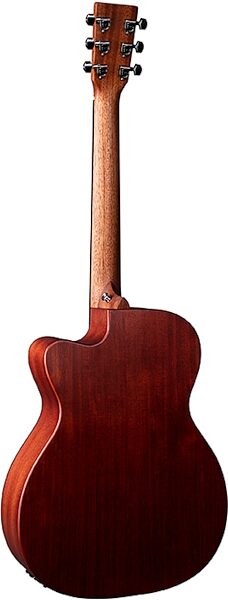 Martin 000C Junior 10E Acoustic-Electric Guitar (with Gig Bag), Main Back