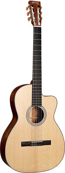 Martin 000C12-16E Nylon-String Acoustic-Electric Guitar (with Soft Case), New, Main