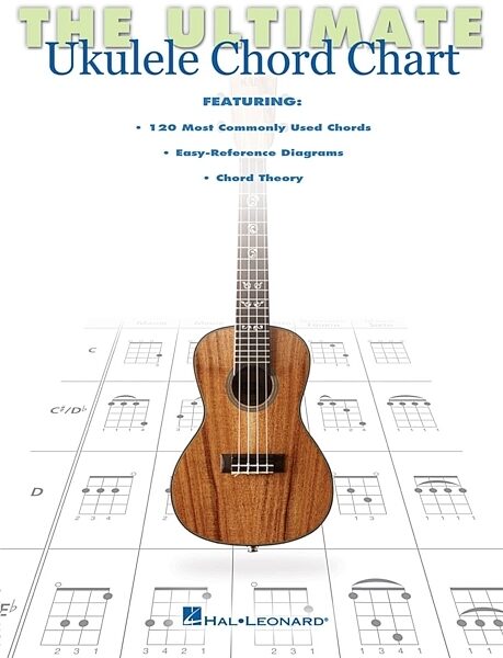 Hal Leonard The Ultimate Ukulele Chord Chart, Main