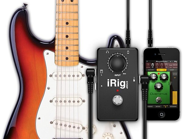 IK Multimedia iRig Stomp Guitar Adapter for iDevices, Main