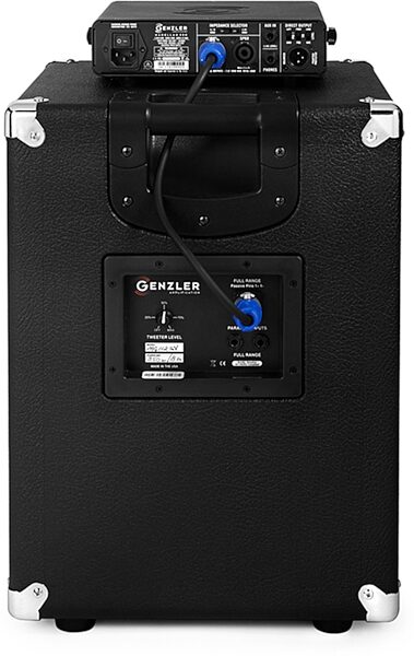 Genzler MG350 MG12TV Bass Amplifier Stack (350 Watts, 1x12"), Action Position Back
