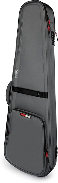 Gator G-ICONELECTRIC Icon Series Bag for Electric Guitars, Grey, Open Box (Very Good), Action Position Back