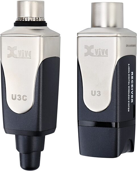Xvive U3C Digital Plug-On Wireless System for XLR Condenser Microphones, New, Action Position Back