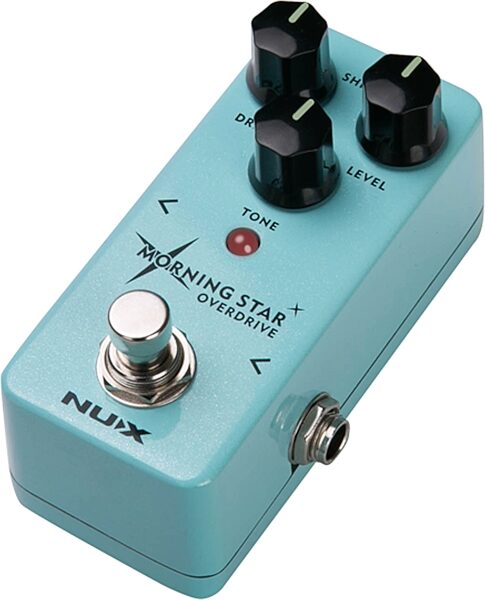 NUX Morning Star Blues Breaker Style Overdrive Pedal, New, Action Position Back