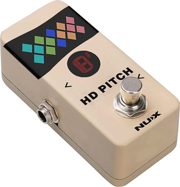 NUX HD Pitch Mini Pedal Tuner, Action Position Back