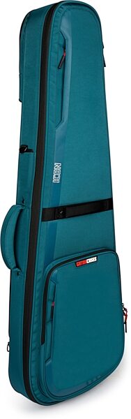Gator G-ICONELECTRIC Icon Series Bag for Electric Guitars, Blue, Action Position Back