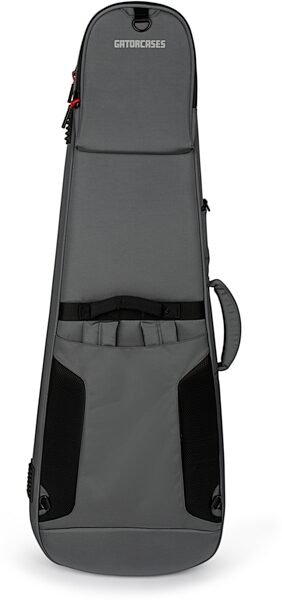 Gator G-ICONELECTRIC Icon Series Bag for Electric Guitars, Grey, Open Box (Very Good), Action Position Back