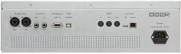 Modal Electronics 002R 12 Voice Rackmount Analog Digital Hybrid Synthesizer, Back