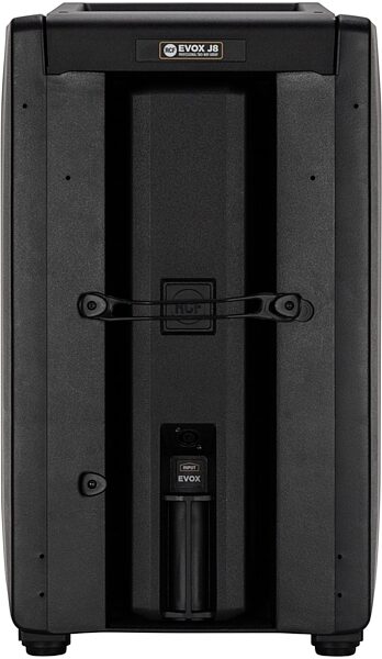 RCF Evox J8 Active Portable Array PA System, Black, Sub Detail Rear
