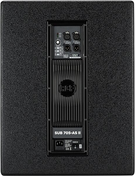 RCF SUB 705-AS II Powered Subwoofer (1400 Watts), Rear