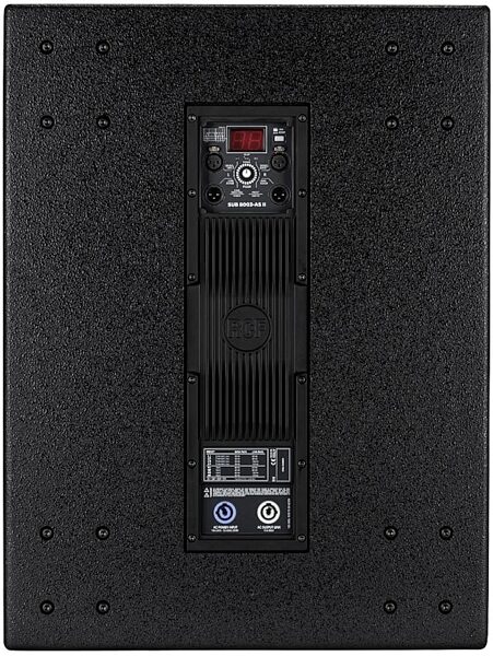 RCF SUB 8003-AS II Powered Subwoofer (2200 Watts, 1x18"), Rear